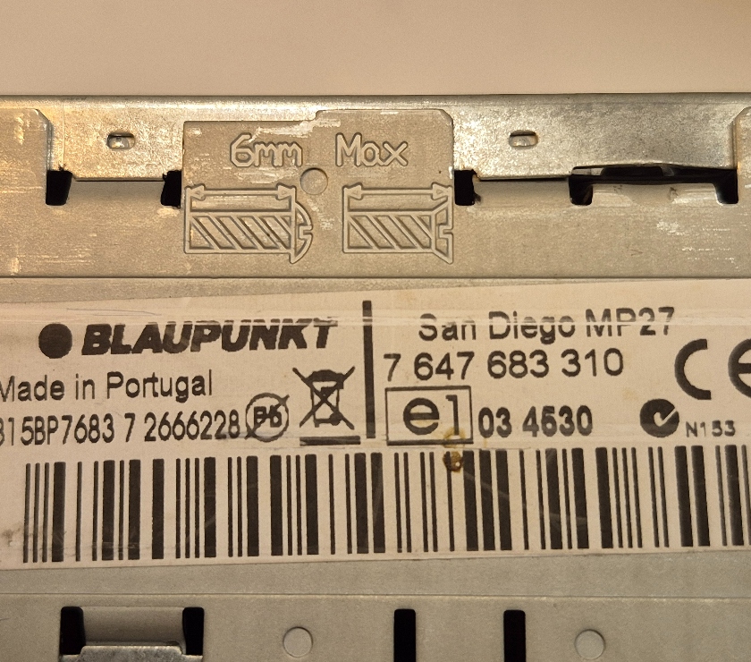 Pièces et services auto Haut-Rhin Kingersheim - 68260 - Photos Vivastreet Autoradio lecteur de CD Blaupunkt