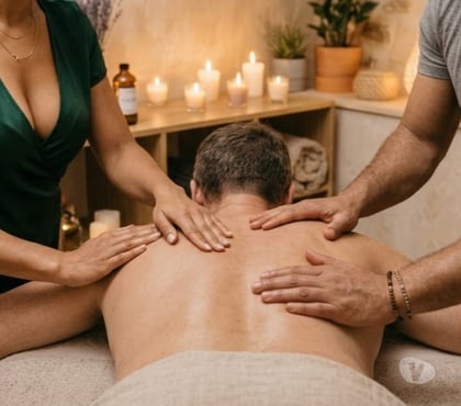 Massages Nogent sur Marne Val-de-Marne - Photos Vivastreet Massage corporel & Relaxation à 4 mains en Duo mixte