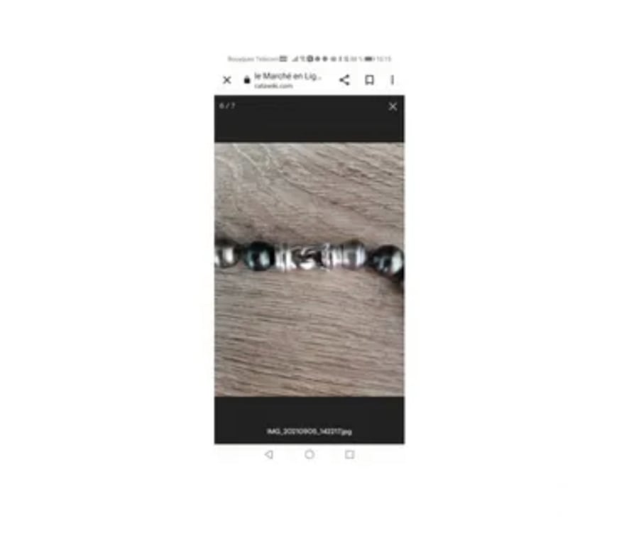 Bijoux occasion Val-de-Marne Maisons Alfort - 94700 - Photos Vivastreet Collier perles de tahiti de luxe