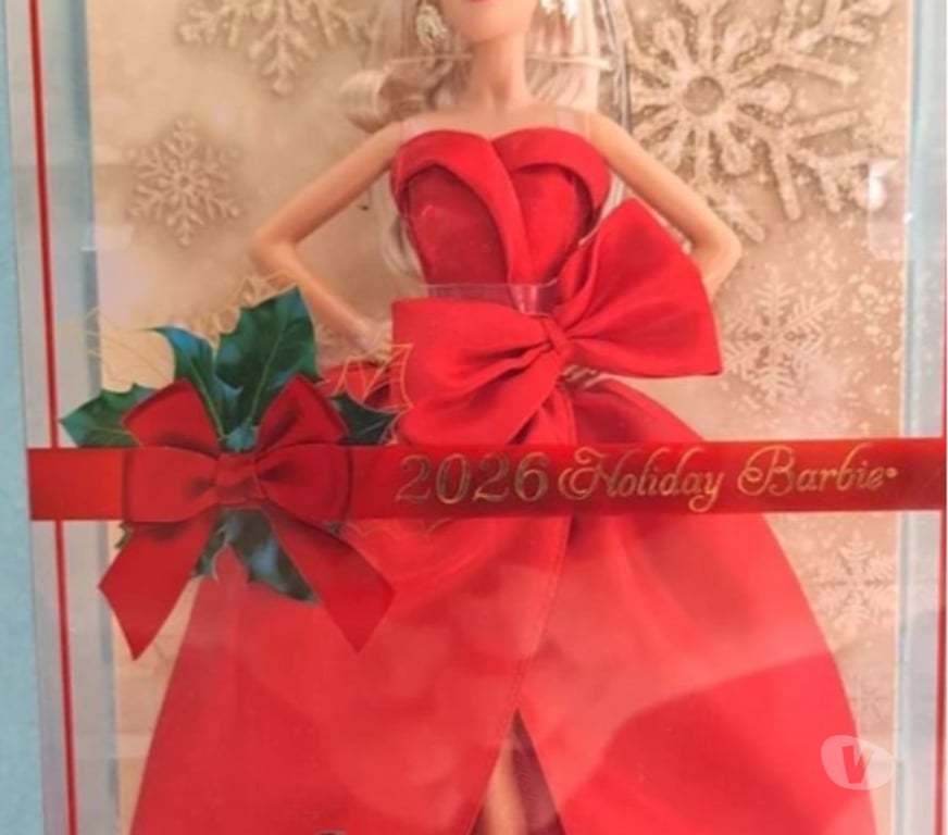 Jeux - Jouets Haute-Corse Prunelli di Fiumorbo - Photos Vivastreet 32€ Barbie Poupée Joyeux Noël 2026