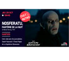 2 places ciné film NOSFERATU jeudi 29 octobre à Marseille