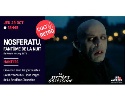 Billets spectacles Marseille Marseille - Photos Vivastreet 2 places ciné film NOSFERATU jeudi 29 octobre à Marseille