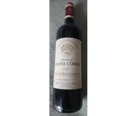 Vins - Gastronomie La Courneuve Seine-Saint-Denis - Photos Vivastreet Château Grand Corbin Grand Cru Classé 2004