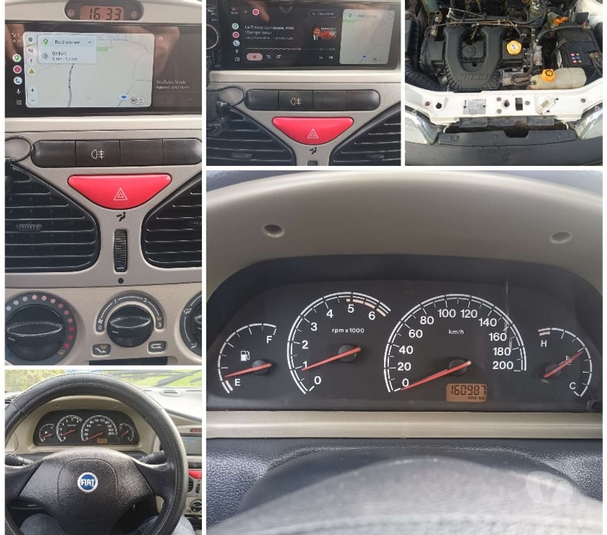 Voiture d'occasion Drôme Grignan - 26230 - Photos Vivastreet Fiat Strada Pick-up 1.9D Entièrement révisée