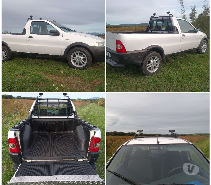 Voiture d'occasion Drôme Grignan - 26230 - Photos Vivastreet Fiat Strada Pick-up 1.9D Entièrement révisée