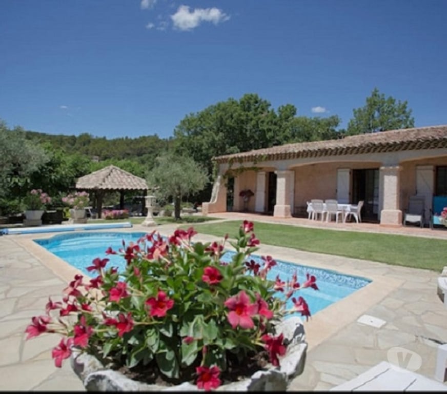 location saisonniere Var Cabasse - 83340 - Photos Vivastreet villa piscine exclusivité aux locataires