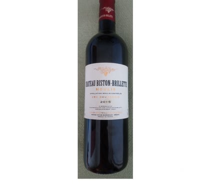 Vins - Gastronomie La Courneuve Seine-Saint-Denis - Photos Vivastreet Château Biston-Brillette Cru Bourgeois 2015