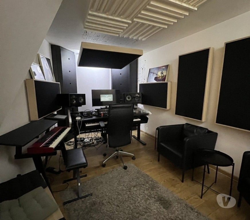 bureaux locaux Paris Paris 20ème ardt - 75020 - Photos Vivastreet Location 2 studios d'enregistrement Paris 20e 1850€ les 2