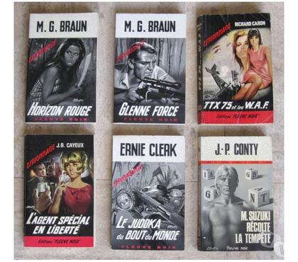 Livres Maule Yvelines - Photos Vivastreet 26 Livres de poche d'Espionnage et Police années 60 à 70