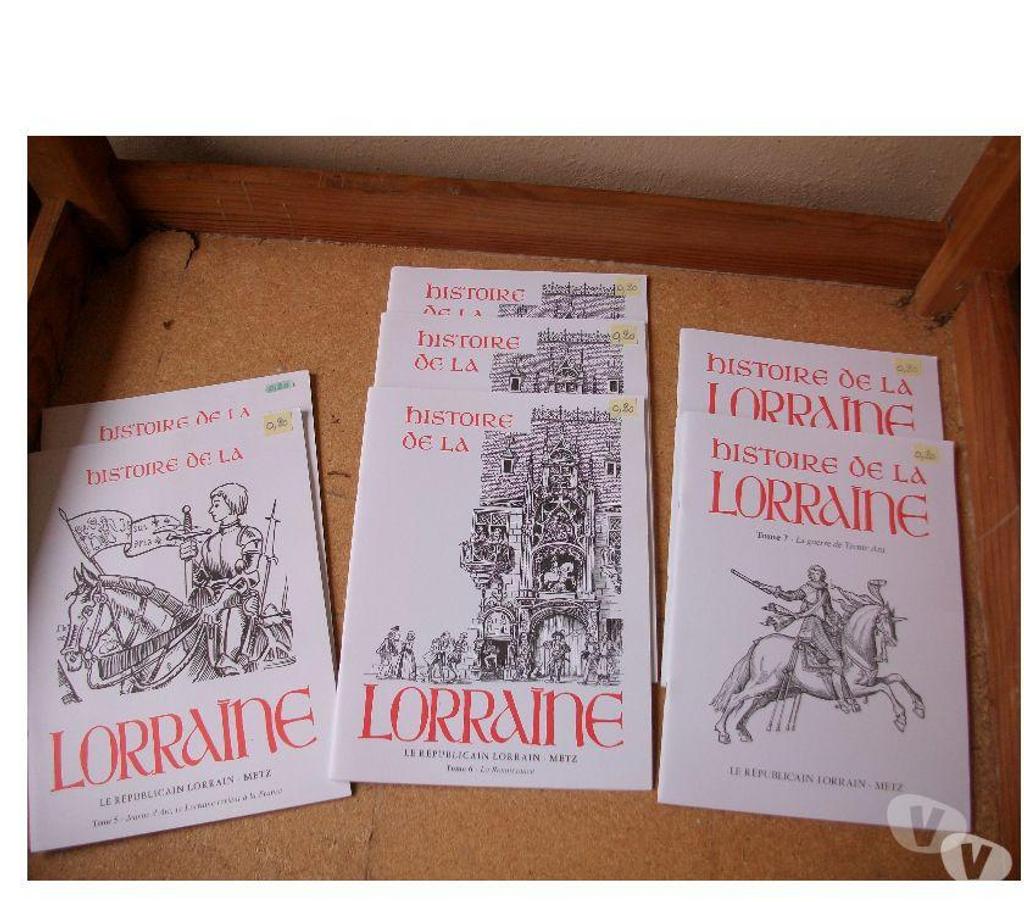 Livres occasion Bas-Rhin Bouxwiller - 67330 - Photos Vivastreet Divers Livrets sur l'histoire de La Lorraine à 0,20 €