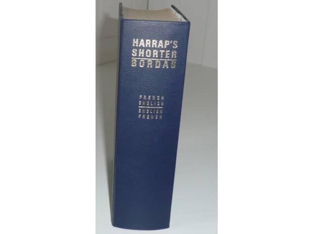 Livres occasion Seine-et-Marne Meaux - 77100 - Photos Vivastreet Dictionnaire Français-Anglais/Anglais Franç HARRAP'S SHORTER