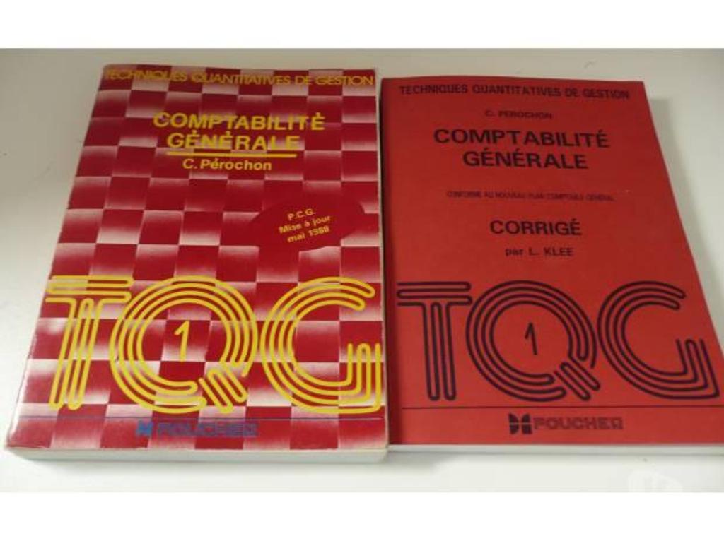 Livres occasion Seine-et-Marne Meaux - 77100 - Photos Vivastreet COMPTABILITE GENERALE (livre + corrigé) C. Pérochon