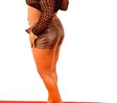 CHOCOLATE BREANNA NATURIST BODY TO BODY HOT OIL MASSAGE RG21