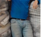 JEANS-CLAD BOY UP FOR FUN?