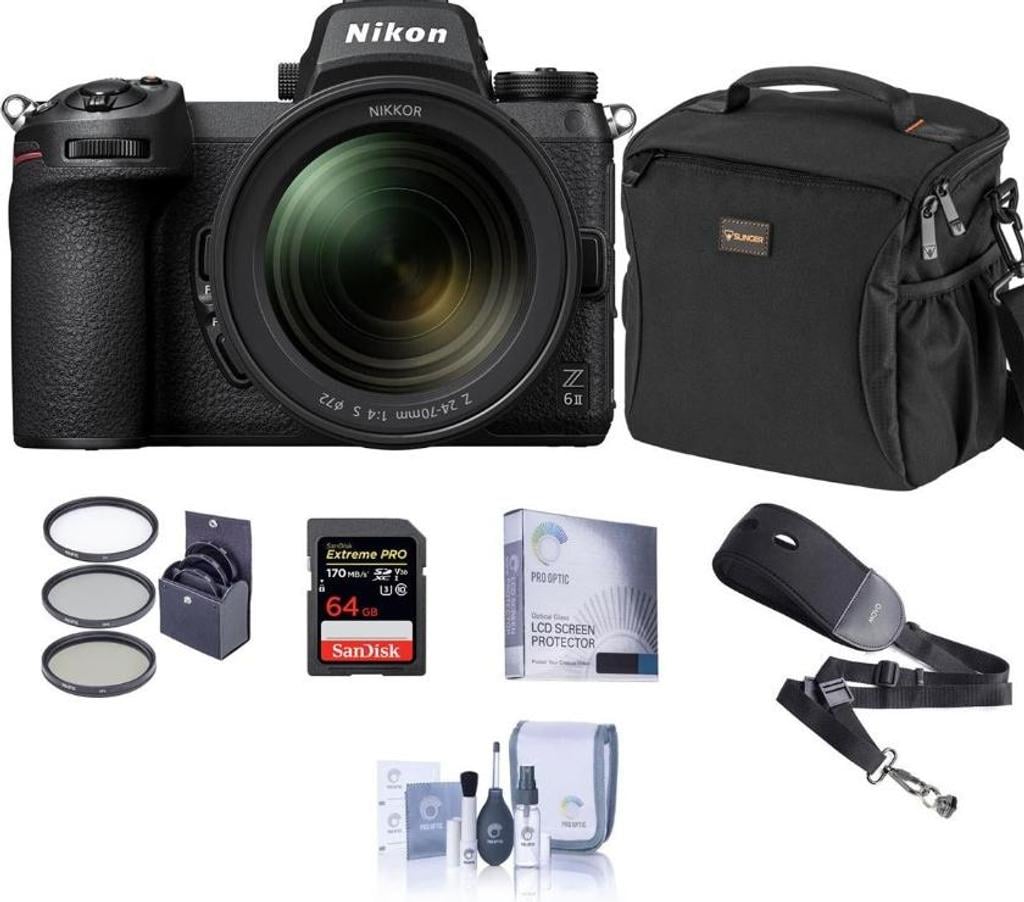 Camera, Audio & Video East London Commercial Road - East London - Photos for Nikon Z 6II Mirrorless Camera with 24-70mm f4 Lens with Acce