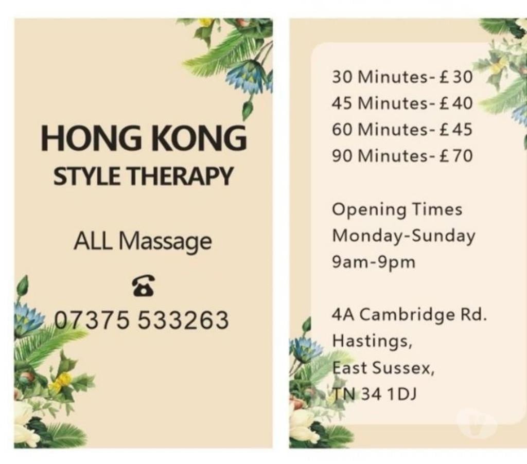 Full body massage East Sussex Hastings - Photos for Hong Kong style therapy Chinese Massage