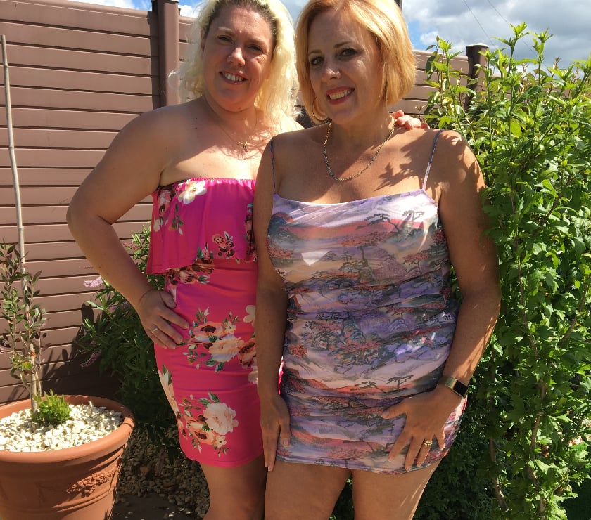 Escorts Nottinghamshire Mansfield - Photos for 20th to 26th March ONLY - Curvy Claire & Barby Escorts