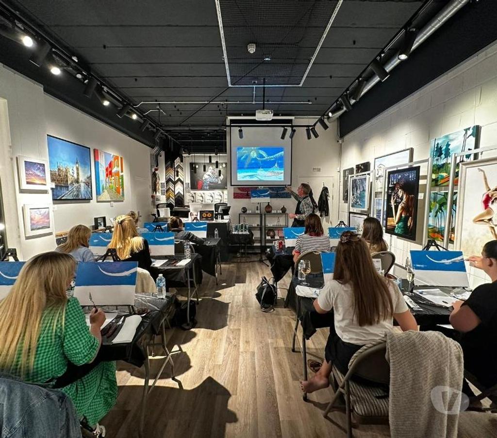 cooking courses Wokingham Barkham - Wokingham - Photos for Art Event Painting Classes in an art gallery in Wokingham