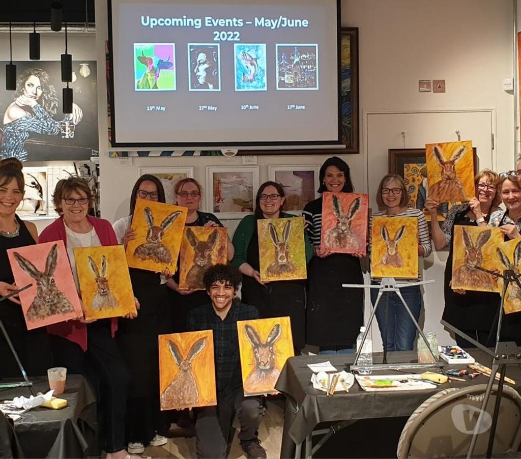 cooking courses Wokingham Barkham - Wokingham - Photos for Art Event Painting Classes in an art gallery in Wokingham