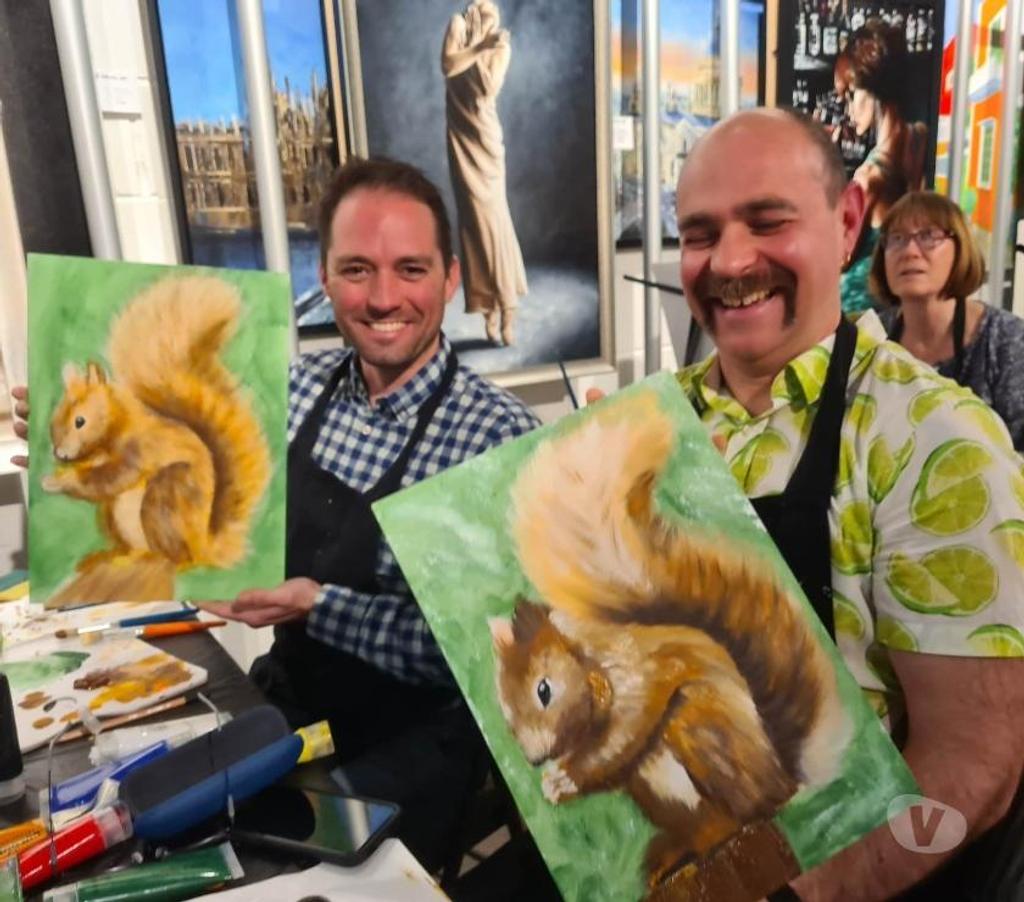 cooking courses Wokingham Barkham - Wokingham - Photos for Art Event Painting Classes in an art gallery in Wokingham