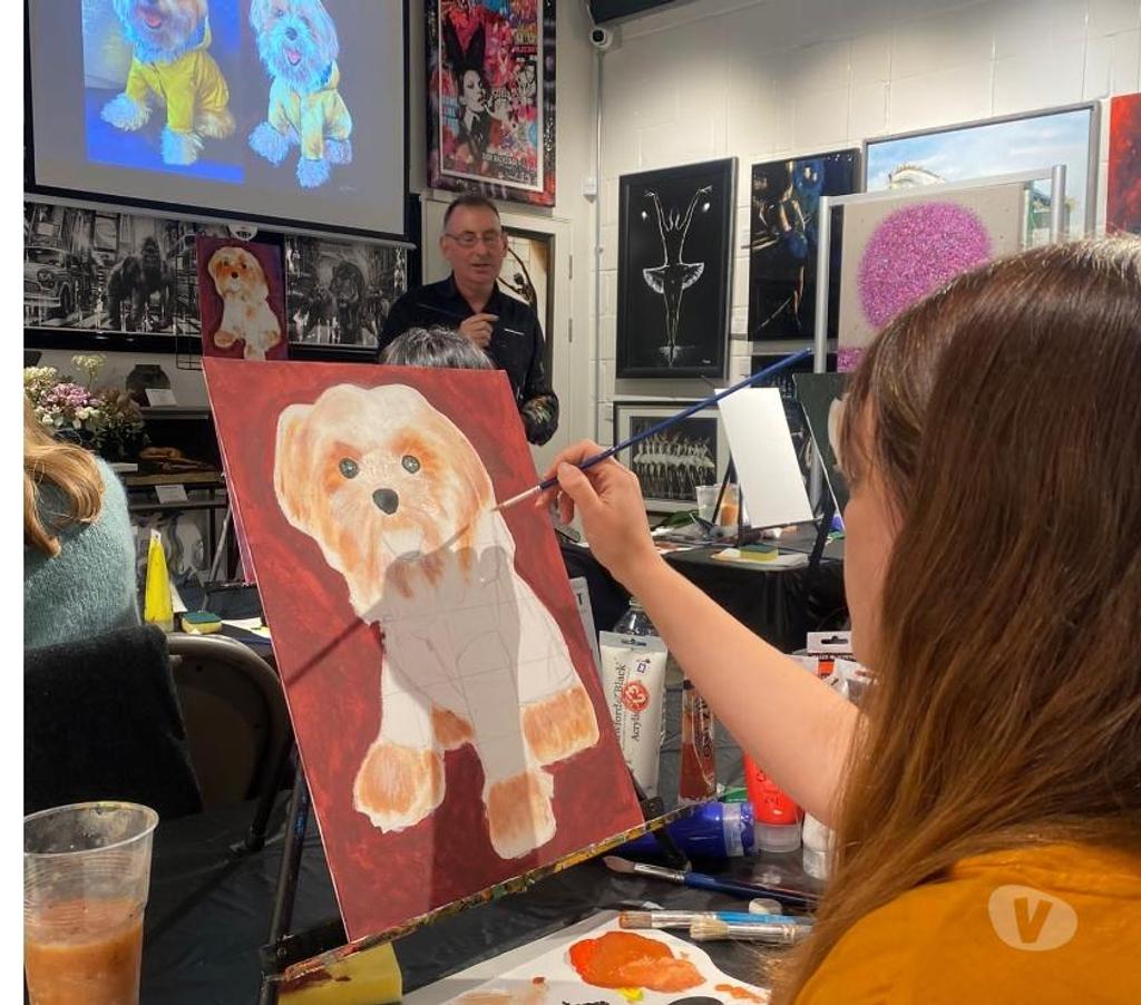 cooking courses Wokingham Barkham - Wokingham - Photos for Art Event Painting Classes in an art gallery in Wokingham