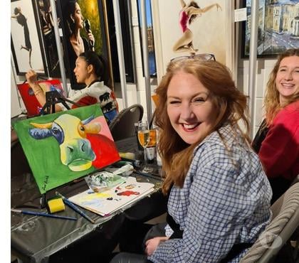 art classes Barkham Wokingham - Photos for Art Event Painting Classes in an art gallery in Wokingham