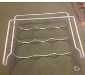 Fridge shelf for 3 bottles colour white new condition