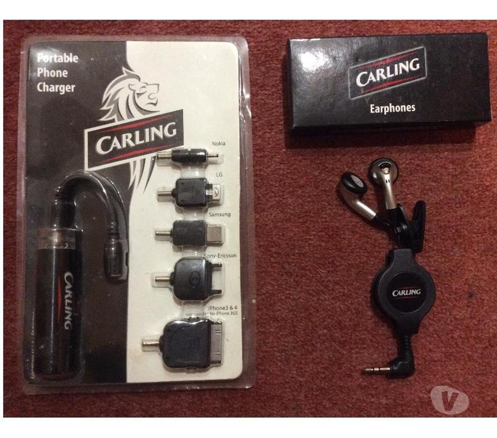 Mobile Phones West London Yeading - West London - Photos for PORTABLE MOBILE PHONE POWER BANK AND WIRED EARPHONES.