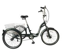 Photos for Adults tricycle, 24″ wheels, folding tricycle, 6-speed