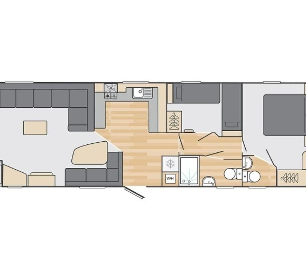 secondhand caravans County Durham Langley Moor - County Durham - Photos for Swift Burgundy static caravan for sale - Special Price