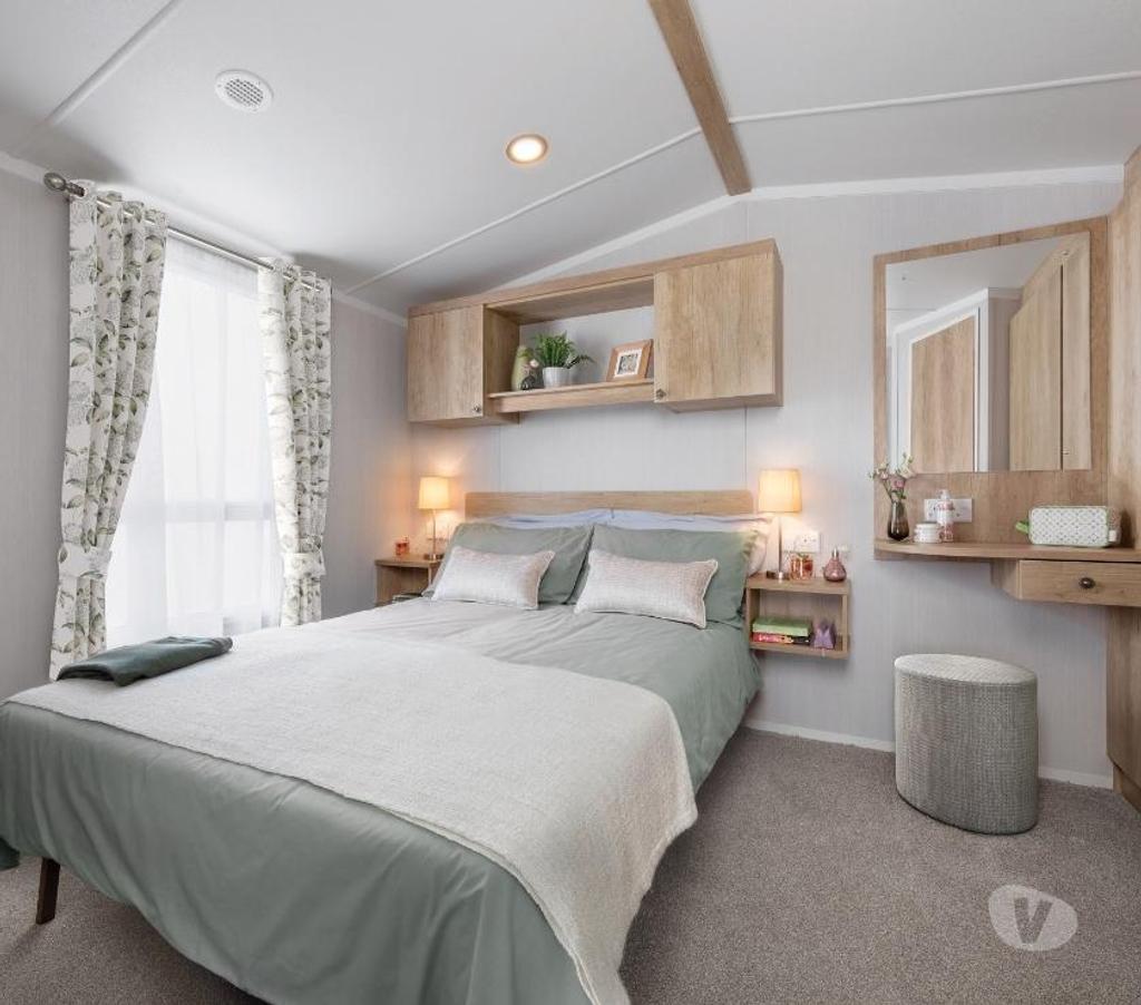 secondhand caravans County Durham Langley Moor - County Durham - Photos for Swift Burgundy static caravan for sale - Special Price