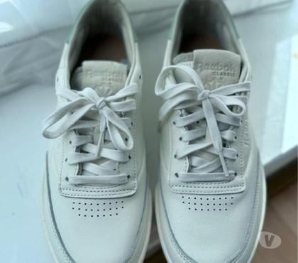 Clothes, Footwear & Accessories Barons Court Station West London - Photos for Reebok Women's White (Wmns) Club C Clean 'Chalk Light Sage'