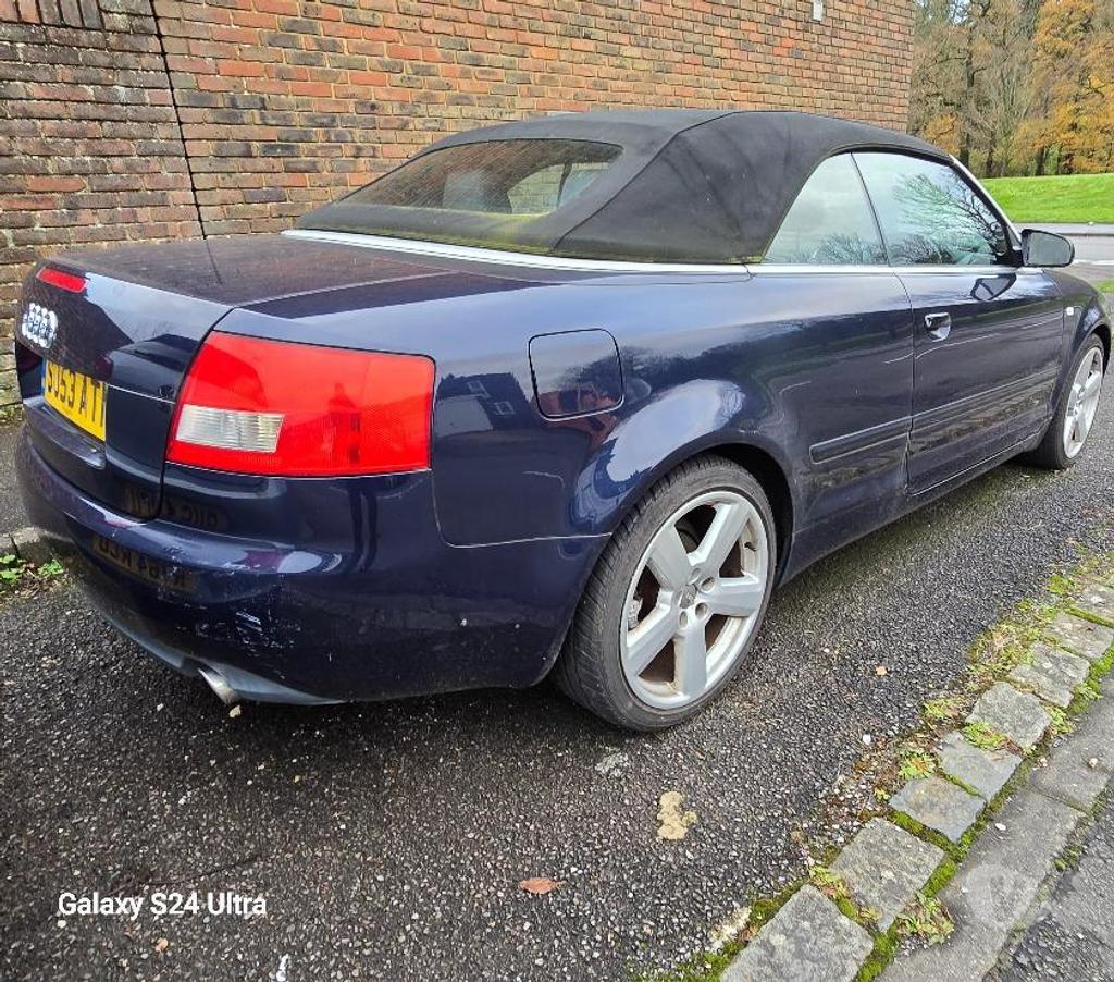 used cars for sale Hampshire Basingstoke and Deane - Photos for Audi A4 1.8T Convertible