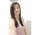 Asian beautiful girl . Luna just arrived.