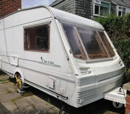 caravans for sale Baguley Manchester - Photos for Abbey Chorus 2 Berth with Truma Motor Mover & All Amenities