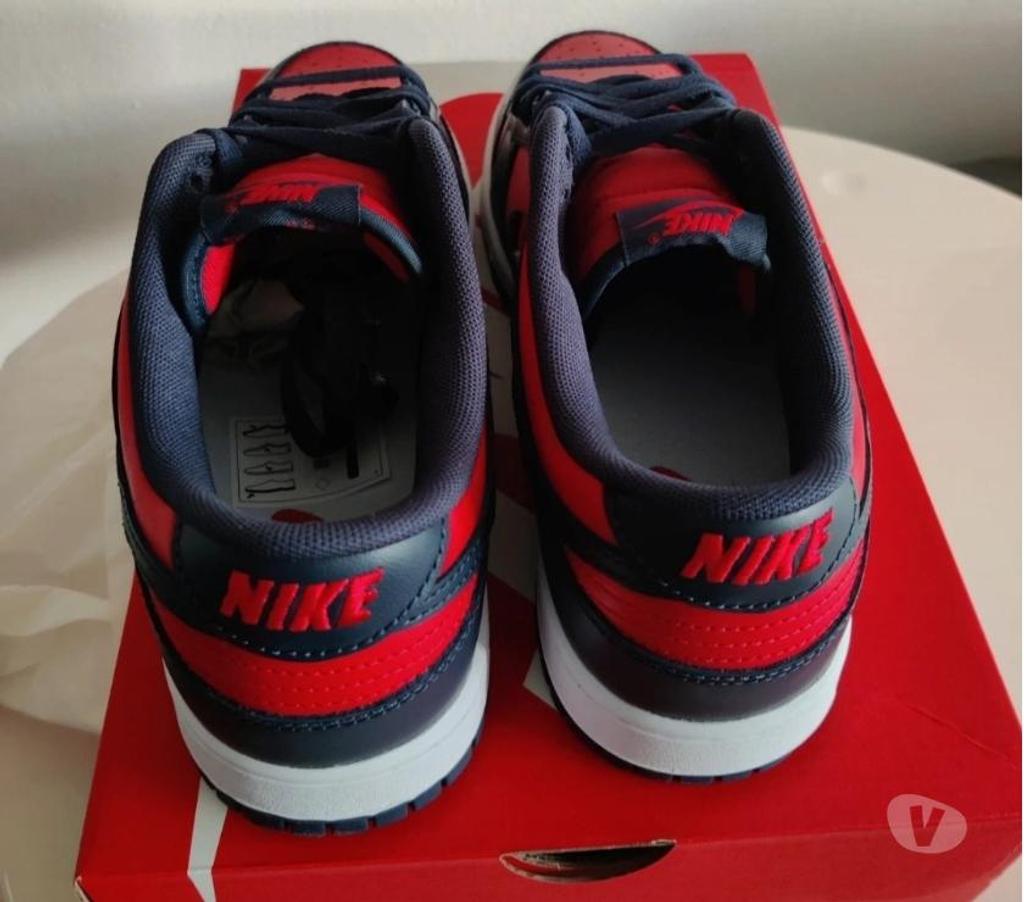 hand made dresses Greater Manchester Salford - Photos for nike dunk low retro Blue and Red size 8.5
