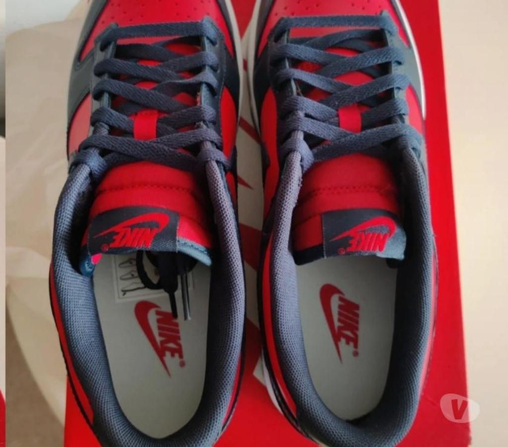 hand made dresses Greater Manchester Salford - Photos for nike dunk low retro Blue and Red size 8.5