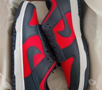 designer dresses Higher Broughton Salford - Photos for nike dunk low retro Blue and Red size 8.5