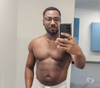 Black Muscular Man