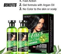 Most Viral 2025 LICHEN PROFESSIONAL HAIR COLOR GEL BLACK, No