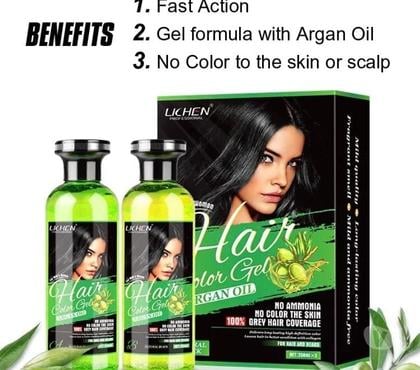 Health-Beauty Oldham Town Centre Oldham - Photos for Most Viral 2025 LICHEN PROFESSIONAL HAIR COLOR GEL BLACK, No