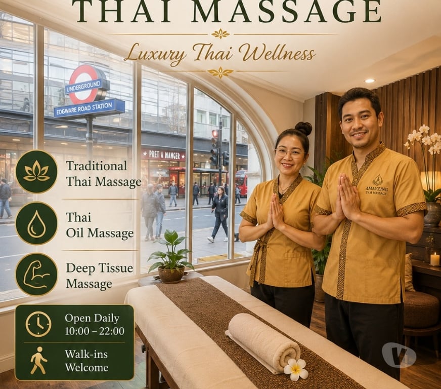 Full body massage West London Edgware Road (Bakerloo) Station - West London - Photos for Professional & Relaxing Massage – Central London