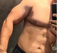 Hot muscle , handsome man
