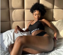 NEW in TOWN Ebony black African Realbody * Lizzy *