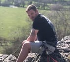 Bristol City Centre - Bristol — Big guy, big arms, chilled out