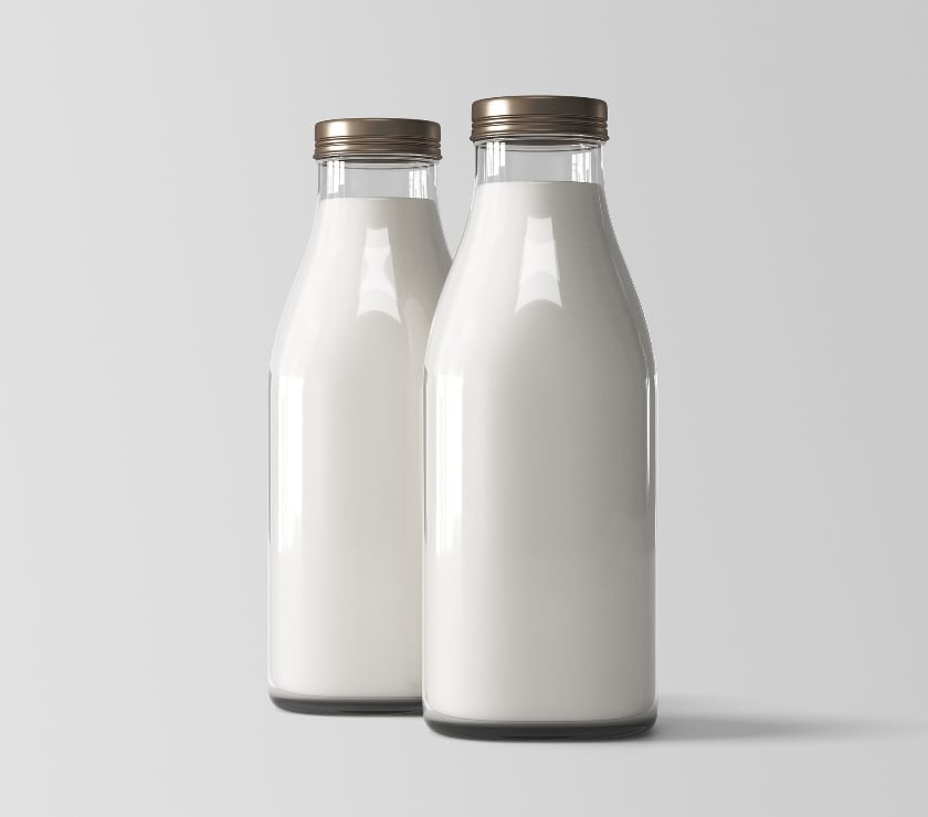 Milk man seeks busty maid