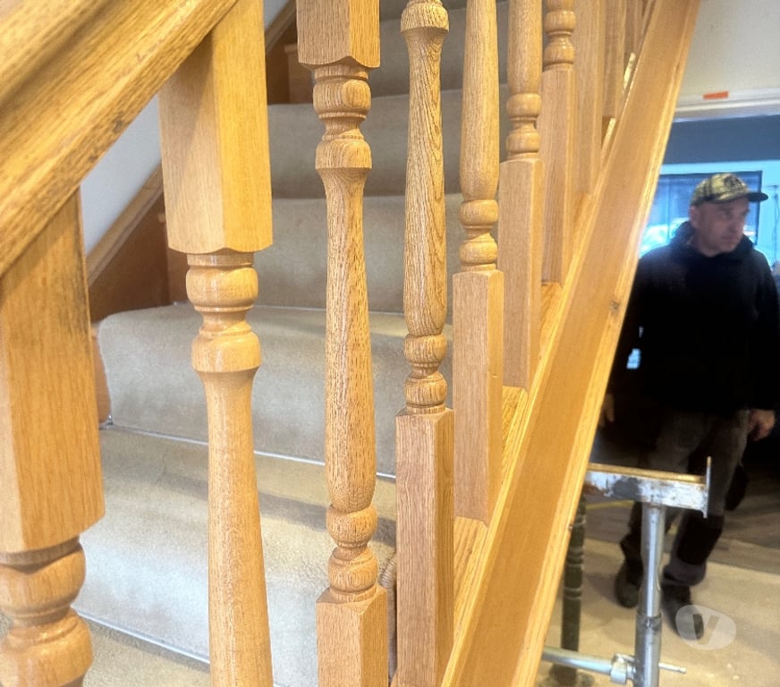household goods Lancashire Lancaster - Photos for Solid oak Wooden Staircase – Very Good Condition