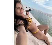 Body to Body massage. Brazilian woman