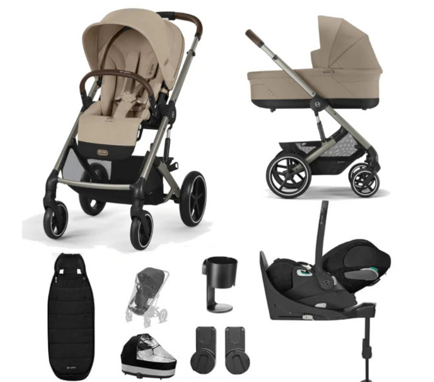 Used baby clothes West London East Acton Station - West London - Photos for Cybex Balios S Lux Luxury Cloud T Bundle