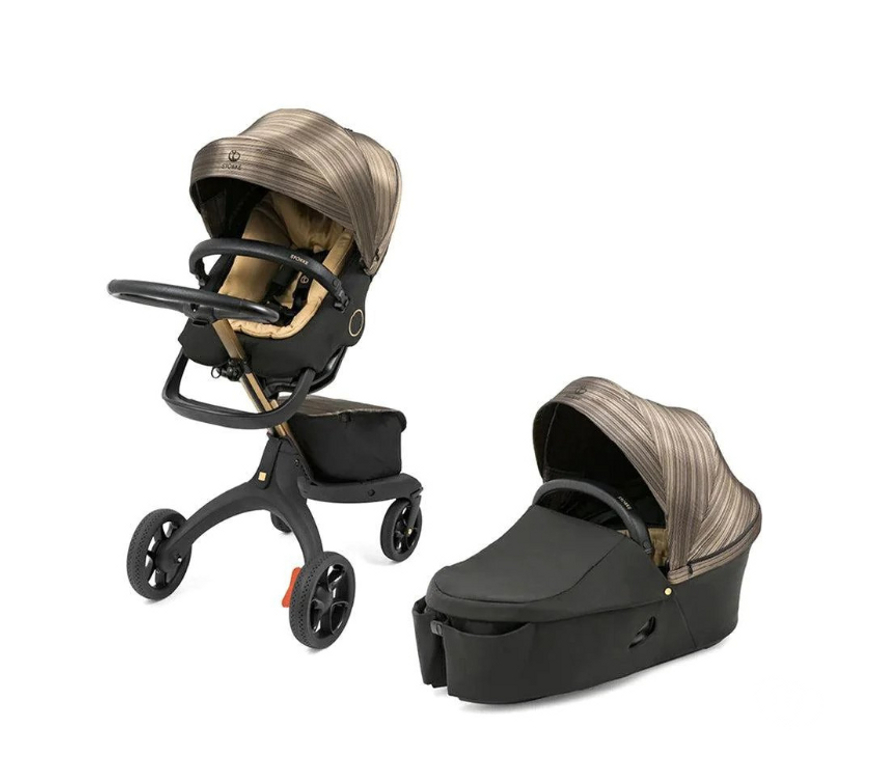 Used baby clothes East London London Fields Station - East London - Photos for Stokke Xplory X Pushchair - Gold Edition